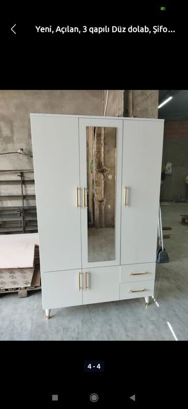 Sifarişlə dolablar: Düz dolab, Dəhliz üçün, Qarderob, Açılan, Korpuslu, 2 qapılı — 10