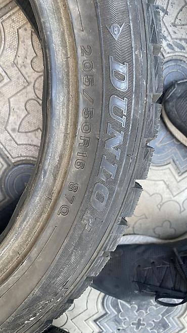 50: Шины 205 / 50 / R 16, Зима, Б/у, Пара, Легковые, Япония, Dunlop — 4