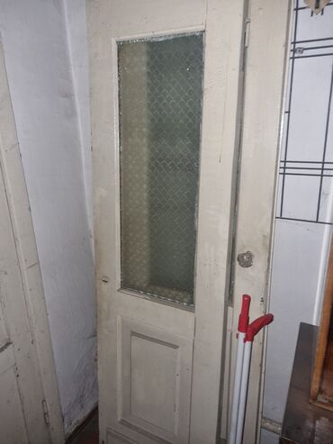 дверь внутренняя: Ички эшик айнек менен, Жыгач, Боёлгон, Советтик, 200 * x 75 см