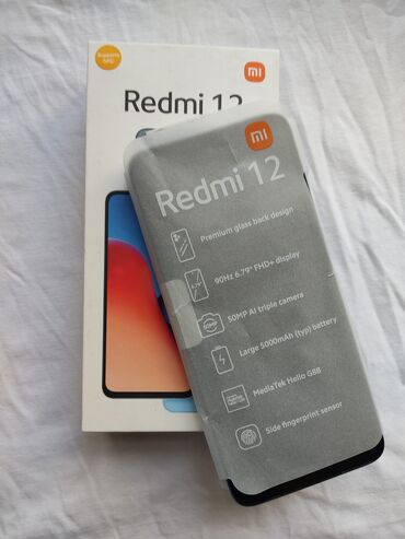 Xiaomi: Xiaomi Redmi 12, 128 GB, rəng - Mavi