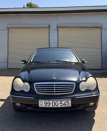 benzinli moped: Mercedes-Benz C-Class: 2.4 l | 2000 il Sedan — 1