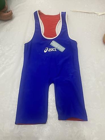 трения: Борцовский трико Asics, двухстороннее (reversible): - Цвета: с одной — 1