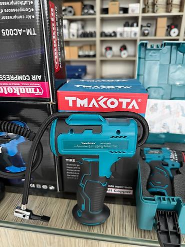 TMKOTA TM-AC007 portativ hava kompressoru (nasos) - Tip: Simsiz, əl