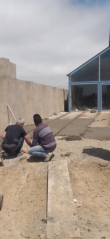 daş hörgüsünün qiyməti: Beton və styaşka işləri kv/m 5 manat — 6