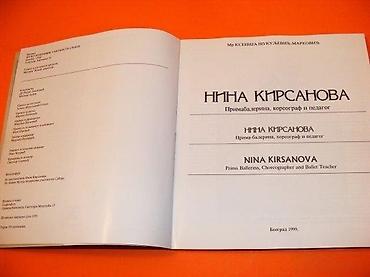 delije sever: Nina Kirsanova - primabalerina, koreograf i pedagog Autor: Ksenija — 2
