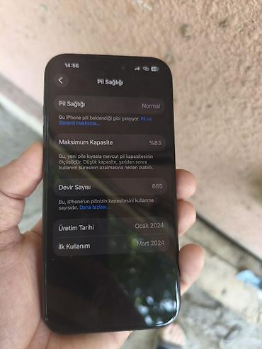 yevlax ayfon: IPhone 15 Pro, 128 GB, Qara, Face ID — 4