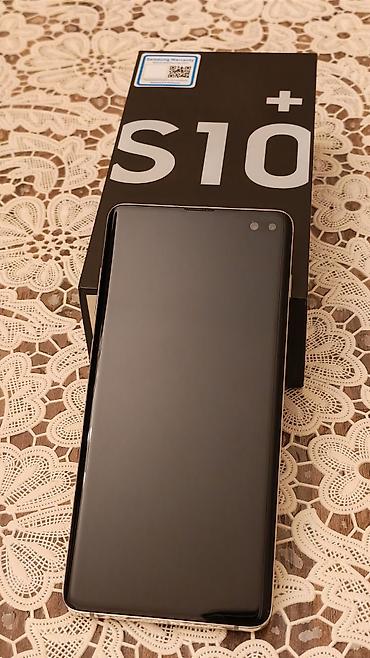telefon note 10: Samsung Galaxy S10 Plus, 128 ГБ, цвет - Белый, Сенсорный, Отпечаток пальца, Беспроводная зарядка — 3