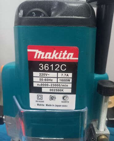 Кромочные обер фрезеры: Обер фрезер большой, макита цанга 6 мм,6мм 12 мм Полный комплект — 11