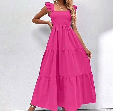 Haljine: ✅Letnja maxi haljina sa volan naramenicama
✅Sve po 2000 din 🔥🔥 — 1