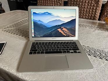 Ноутбуктар жана аксессуарлар: **MacBook Air 13" Apple** Ноутбук Apple MacBook Air в серебристом — 2