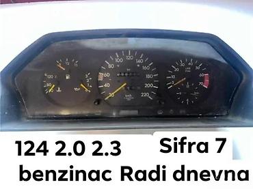 auto otpad nis reno: MERCEDES 124 KILOMETAR SAT BENZINCI ISPRAVAN RADI DNEVNA KM | — 2