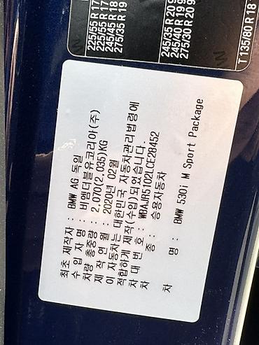 BMW: BMW 5 series: 2020 г., 2 л, Автомат, Бензин, Седан — 14