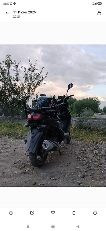 Скутеры: Скутер/максискутер городского типа, черный. на ходу Основные — 2