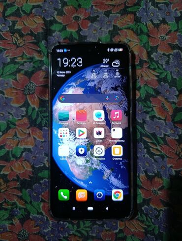 Уюлдук телефондор жана аксессуарлар: Redmi, Redmi Note 12, Колдонулган, 256 ГБ, түсү - Кара, 2 SIM