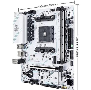 d4: Материнская плата для ПК, Новый, AM4, Micro-ATX — 2