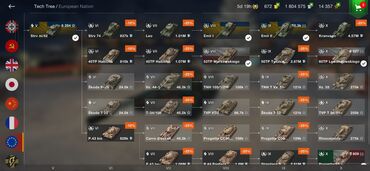 Tank: World of Tanks Blitz hesabı – yüksək səviyyəli - Səviyyə X tanklar — 10