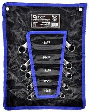 Setovi ručnog alata: GEKO G11150 – set ključeva tipa C za alternatore, 5 delova (10–19 mm) — 10