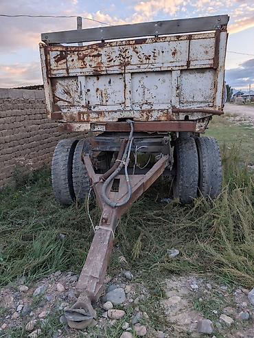 прицеп т 150: Одноосный/двухосный самосвальный прицеп для грузовика. Особенности: - — 3