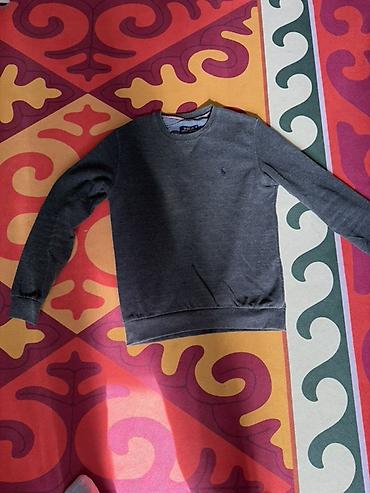Свитшот Polo Ralph Lauren, мужской. - Цвет: темно‑серый меланж. -