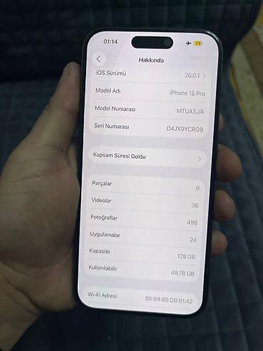 iphone 15 pro: IPhone 15 Pro, 128 GB, Blue Titanium — 4