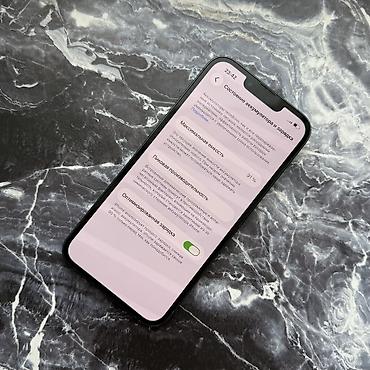 Apple iPhone: IPhone 13, Б/у, 128 ГБ, Midnight, Защитное стекло, Чехол, 91 % — 8