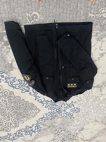 беретка военная: Мужская куртка, M, Philipp Plein, Б/у, цвет - Черный — 1