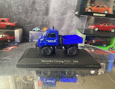 Avtomobil modelləri: Коллекционная модель Mercedes-Benz Unimog U411 Technical Relief blue — 9