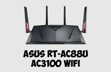 4g router: ASUS RT-AC88U Dual-band Gigabit Wireless AP Wi-Fi Router