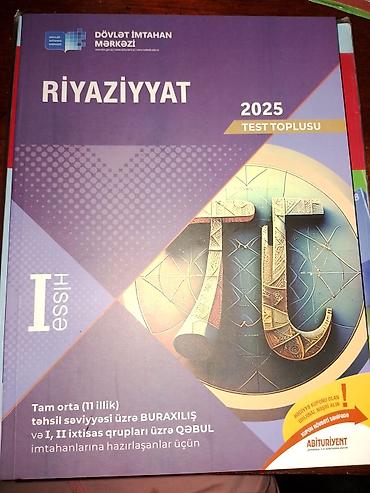 Testlər: Riyaziyyat Testlər 11-ci sinif, DİM, 1-ci hissə — 1