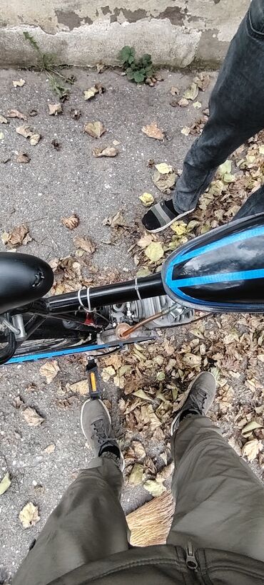 Mopedlər,skuterlər: Benzin mühərrikli velosiped - Çərçivə: PILOT markalı şosse/şəhər — 15