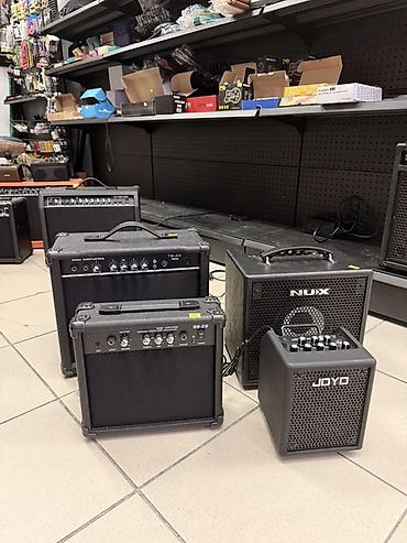 Үн күчөткүчтөр: Басовые комбоусилители от 20w до 50w
Цены от 5250 до 30 000 — 2