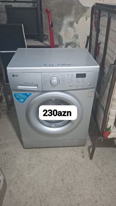 Soyuducular: Paltaryuyan maşın LG, 6 kq, Avtomat, Qurutmasız, Kredit yoxdur