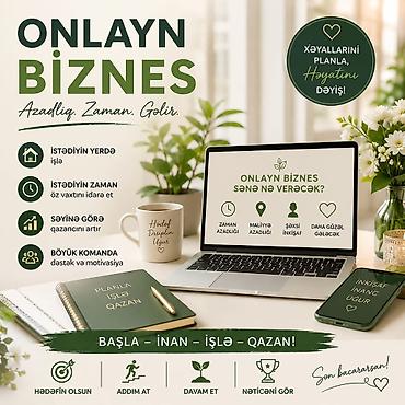 Hazır biznes: Onlayn biznes fürsəti – Azadlıq, zaman, gəlir! Xüsusiyyətlər: - — 1