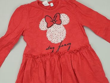 kurtki narciarskie dziewczęce: Dress, Disney, 1.5-2 years, 86-92 cm, condition - Very good