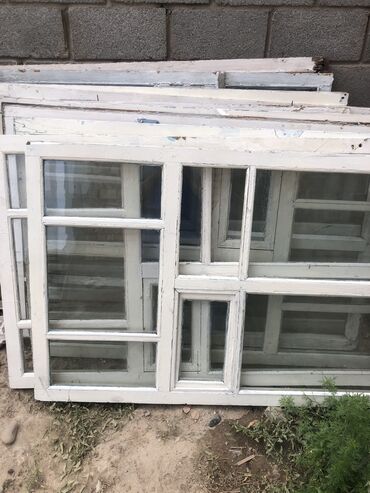 скупка окна: Продаю окна деревянные б/у .10 шт
