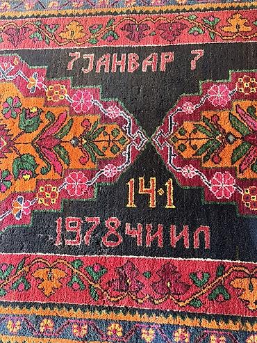 antik samdan: Məhsul: əl toxuması xalça Təsvir: - Geniş mərkəzi medalyonlu — 3