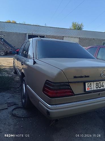 mersedes 124: Mercedes-Benz E-Class: 1990 г., 2 л, Механика, Дизель, Седан — 4