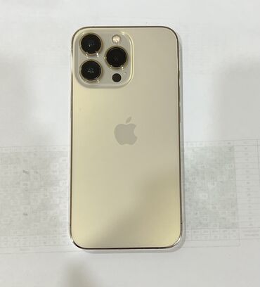 Apple iPhone: IPhone 13 Pro, 128 GB, Matte Gold, Face ID