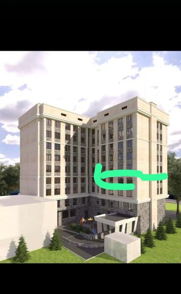 дордой квартиру: 2 комнаты, 54 м², Элитка, 3 этаж, ПСО (под самоотделку)