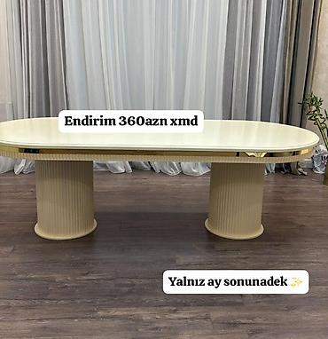 stulların qiyməti: Qonaq masası, Yeni — 1