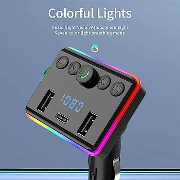 crew motorfest: Avtomobil üçün Bluetooth FM Modulyatoru və Sürətli Şarj Cihazı — 4