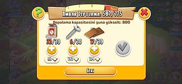 hayday hesab: Salam. Hər bir detalı incəliklə yığılmış, yüksək göstəricili Hay Day — 4