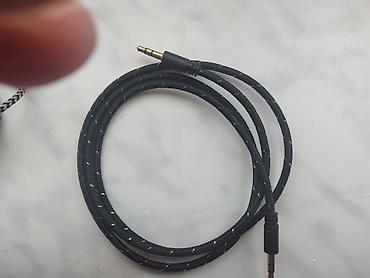 mahnilar dinle: AUX audio kabeli – 3,5 mm stereo (TRS) kişi–kişi - Hər iki ucunda 3,5 — 1