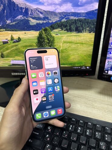 айфон по дешевке: IPhone 15, Б/у, 128 ГБ, Зеленый, Коробка, 93 %