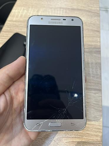 neo glo: Samsung Galaxy J7 2018, 16 GB, rəng - Gümüşü, Qırıq — 2