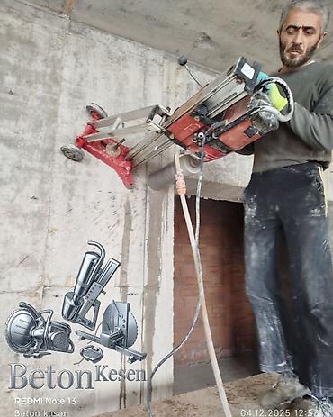 Beton işləri: Əlaqə:099-401-22-22 070-829-99-99 Beton kəsmə xidməti - Divar — 12
