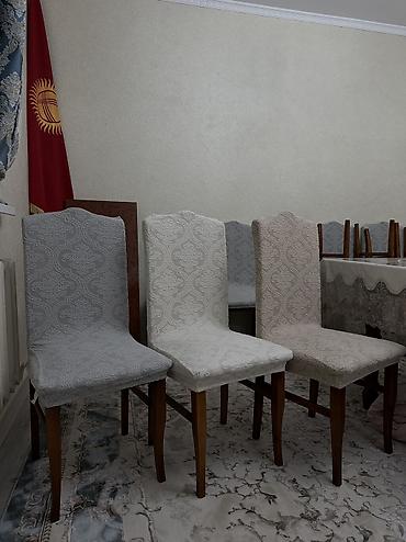 Чехлы для мягкой мебели: Чехлы на стулья с высоким спинкой - Эластичные чехлы на стулья без — 8