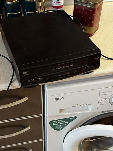 zimmer tv made in: Philips kompakt televizor + DVB-T2 rəqəmsal tuner + LG VHS pleyer — 3