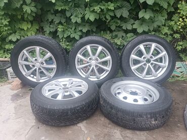 Колеса в сборе: Колеса в сборе 175 / 65 / R 14, Зима, Б/у, Комплект, Легковые, Литые, отверстий - 5