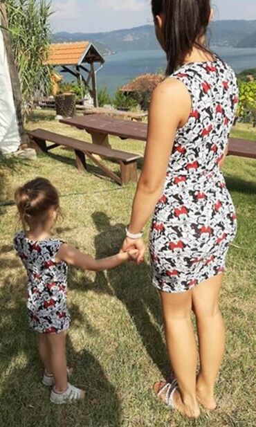 Haljine: Haljine za mame i devojcice - rade se u velicinama od 1 do 12, i za — 5